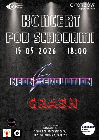 Plakat wydarzenia:  Koncert Pod Schodami CHSA 