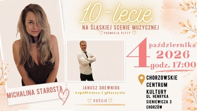 Plakat wydarzenia:  MICHALINA STAROSTA - JUBILEUSZ 