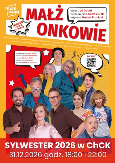 Plakat wydarzenia:  Spektakl sylwestrowy Małżonkowie 